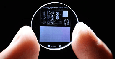 Wired magazine recognition of 5D Memory Crystal technology